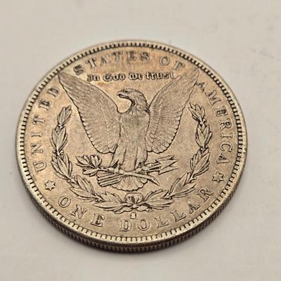 LOT 100J: Morgan Silver Dollars 1883-S, 1848-S, 1890 No Mark/ Philadelphia