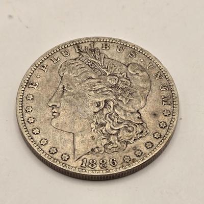 LOT 102J: Morgan Silver Dollars/ 1882-O, 1886-O, 1886 No Mark/ Philadelphia