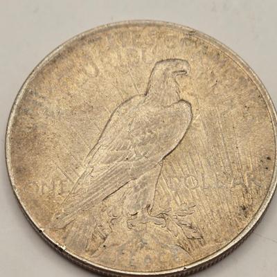 LOT 103J: Silver Peace Dollars/ 1924, & 2 1925 No Mint Mark/ Philadelphia