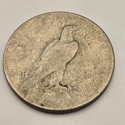 LOT 103J: Silver Peace Dollars/ 1924, & 2 1925 No Mint Mark/ Philadelphia