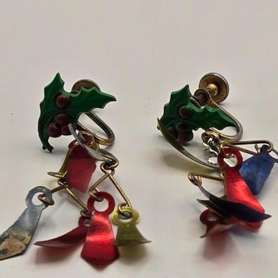 LOT 109J: Ladies' Jewelry Collection Including Sterling Silver Pendant, Gold Filled Chain with Butterfly Charm, Clip-On Earrings...