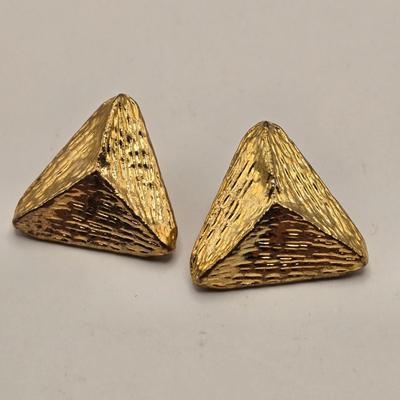 LOT 109J: Ladies' Jewelry Collection Including Sterling Silver Pendant, Gold Filled Chain with Butterfly Charm, Clip-On Earrings...