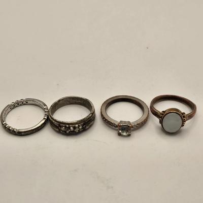 LOT 109J: Ladies' Jewelry Collection Including Sterling Silver Pendant, Gold Filled Chain with Butterfly Charm, Clip-On Earrings...