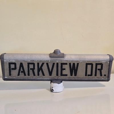 LOT 111K: Street Sign