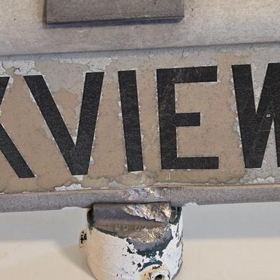 LOT 111K: Street Sign