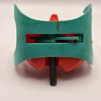 LOT 115K: Vintage Basset Hound Plastic Coin Bank, Modern Toys Sunday Driver, Ideal Toys Telephone, & Tigrett Industries Toy