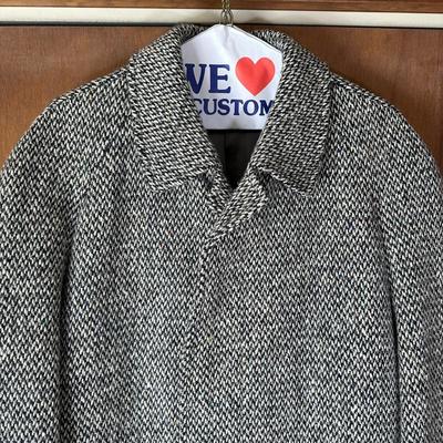 LOT 122Y: Vintage 100% Wool Tweed Coat & Blazers