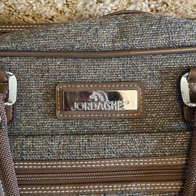 LOT 129Z: Vintage Jordache 5 Piece Luggage Set