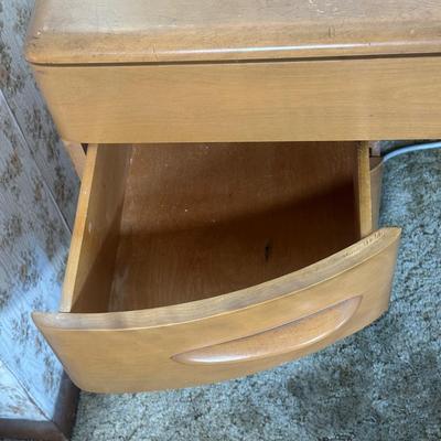 LOT 131Z: J.B. Van Sciver Co Mid Century Modern Desk w/ Chair