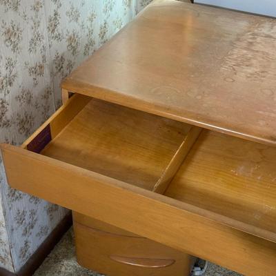 LOT 131Z: J.B. Van Sciver Co Mid Century Modern Desk w/ Chair