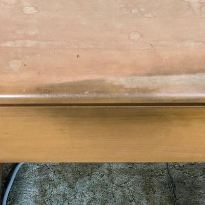 LOT 131Z: J.B. Van Sciver Co Mid Century Modern Desk w/ Chair