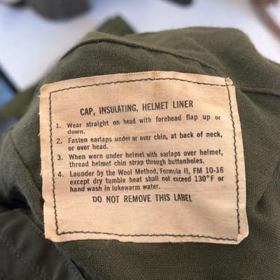 LOT:m 132L: Vintage Military Gear Collection (Possibly Norwegian Military)