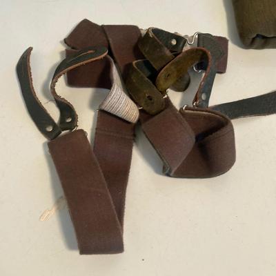 LOT:m 132L: Vintage Military Gear Collection (Possibly Norwegian Military)