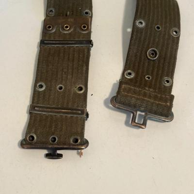 LOT:m 132L: Vintage Military Gear Collection (Possibly Norwegian Military)