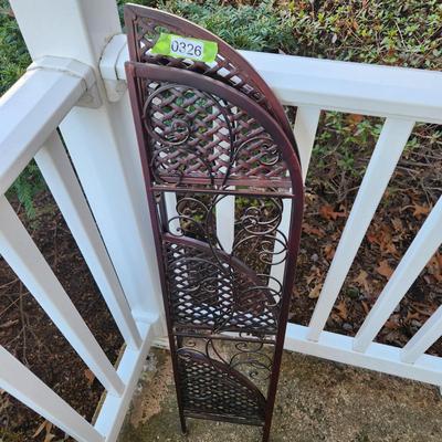 Folding Metal Corner Plant Stand