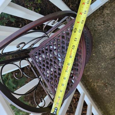 Folding Metal Corner Plant Stand