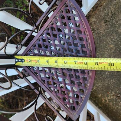 Folding Metal Corner Plant Stand