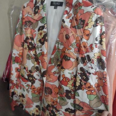 Large Selection of Ladies Clothing- Mostly Tops-Assorted Makers- Approx Size 10- Some New with Tags