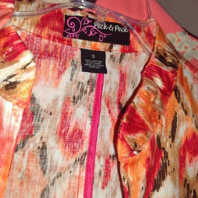 Large Selection of Ladies Clothing- Mostly Tops-Assorted Makers- Approx Size 10- Some New with Tags