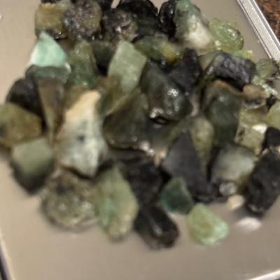 50 Carat Raw Emeralds