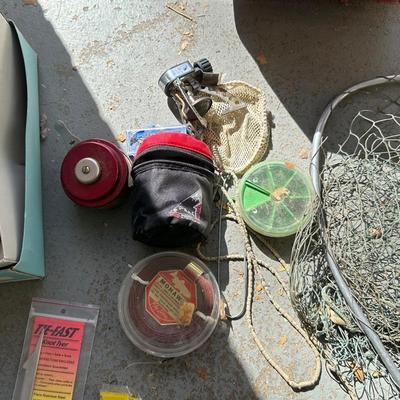 BUGABOO CAMPING COOKWARE, FISHING EQUIPMENT, SHEFFIELD POCKET KNIFE AND MORE