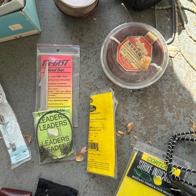 BUGABOO CAMPING COOKWARE, FISHING EQUIPMENT, SHEFFIELD POCKET KNIFE AND MORE