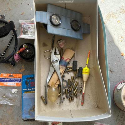 BUGABOO CAMPING COOKWARE, FISHING EQUIPMENT, SHEFFIELD POCKET KNIFE AND MORE