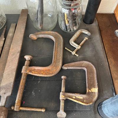 HAND TOOLS, C-CLAMPS & DRILL BITS