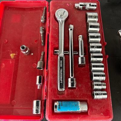 SOCKET SET AND LARGE C-CLAMP