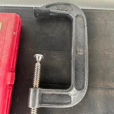 SOCKET SET AND LARGE C-CLAMP