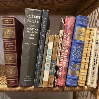 A VARIETY OF BOOKS