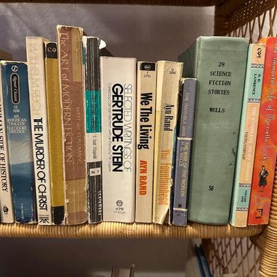 AN ASSORTMENT OF BOOKS