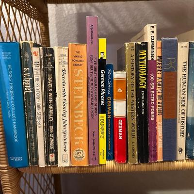 AN ASSORTMENT OF BOOKS