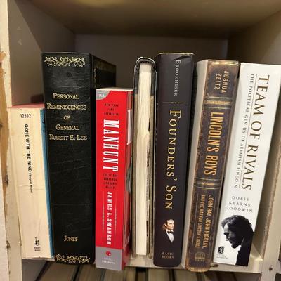 AN ASSORTMENT OF BOOKS (3)
