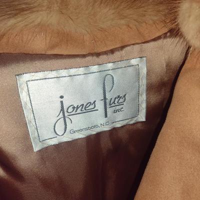 Jones Furs Ladies Coat with American Mink
