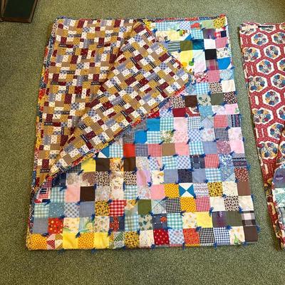 HANDMADE FULL SIZE AND THROW QUILTS