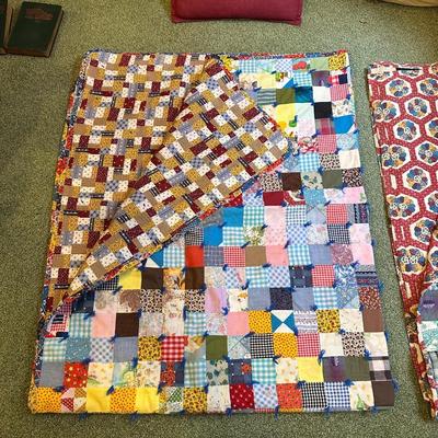 HANDMADE FULL SIZE AND THROW QUILTS