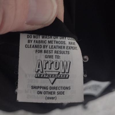 Jones Furs Ladies Leather Coat- Size Small- Approx 35" Long