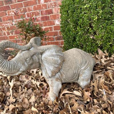Outdoor - Front Porch - Elephant statue