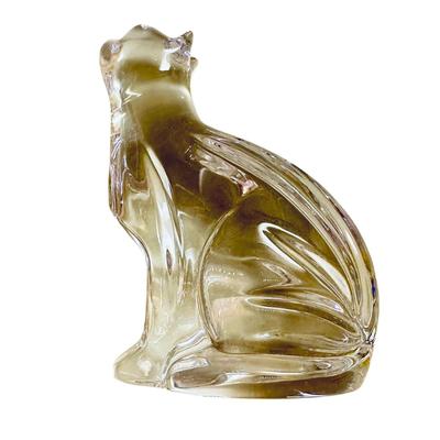 Breakfast room - Waterford Crystal Cat Pair