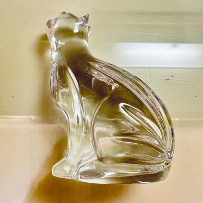 Breakfast room - Waterford Crystal Cat Pair