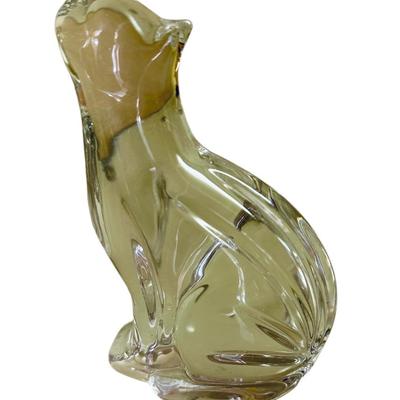 Breakfast room - Waterford Crystal Cat Pair