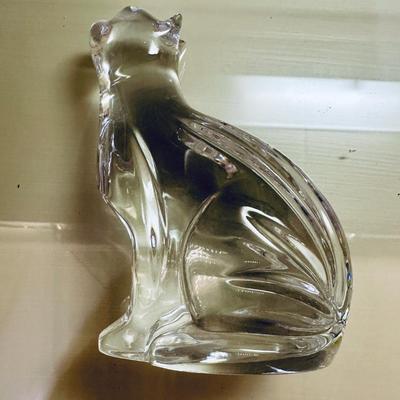 Breakfast room - Waterford Crystal Cat Pair