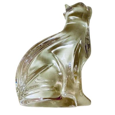 Breakfast room - Waterford Crystal Cat Pair