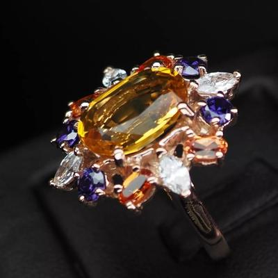 Golden Yellow Citrine 5.45 Ct