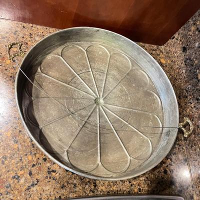 Large Copper 16” Cake Pan (K-SS)