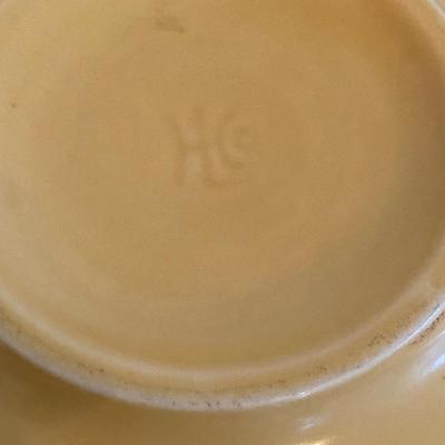 HOMER LAUGHLIN YELLOW APPLE TREE BOWLS