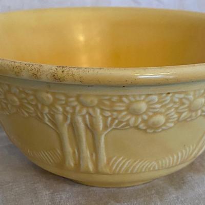 HOMER LAUGHLIN YELLOW APPLE TREE BOWLS