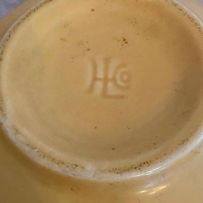 HOMER LAUGHLIN YELLOW APPLE TREE BOWLS