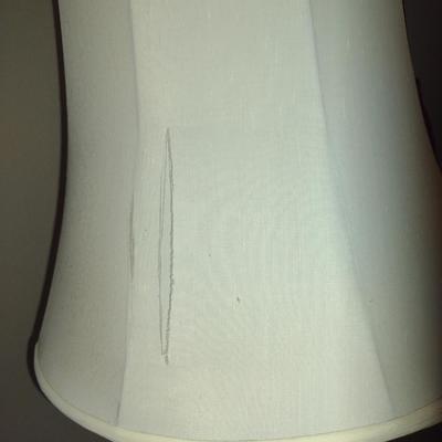 Ceramic Table Top Lamp with Shade- Approx 33 3/4" Tall